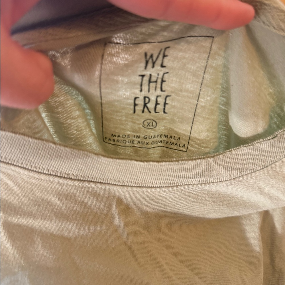 We The Free Light Tan Tee